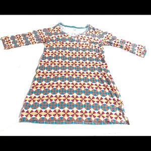 Lord & Taylor Colorful Pinwheel Blouse Medium